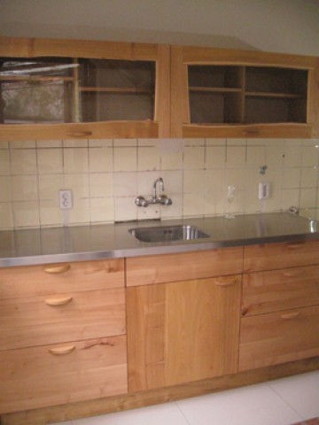 keuken robiniahout 